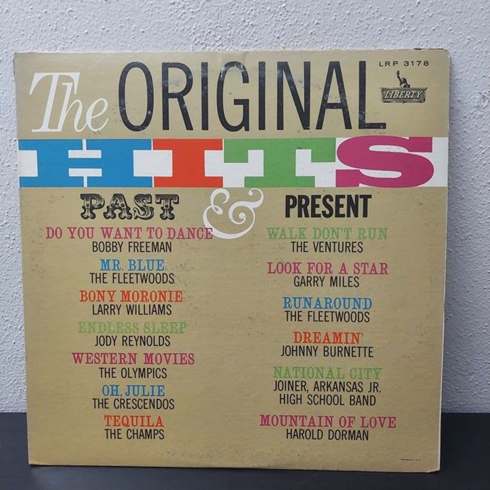 The Original Hits, Past & Present Vinyl Record LP - 1960 - Liberty LRP 3178